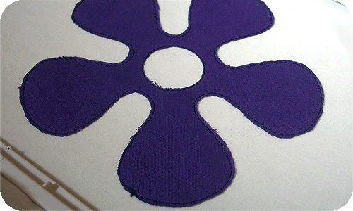 How to applique with embroidery machine