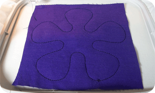 How to applique with embroidery machine
