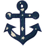 Anchor Applique Design