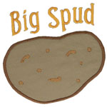 Big Spud Applique Design