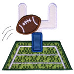 Field Goal Applique Design