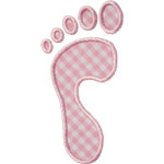 Footprint Applique Design