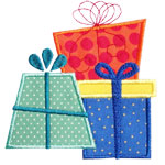Lots of Gifts Applique Design