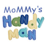Mommys Handy Man Applique Design