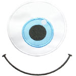 Monster Eye Applique Design