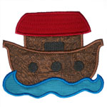 Noahs Ark Applique Design