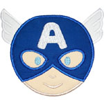 American Hero Applique Design