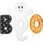 Boo Ghost Applique Design