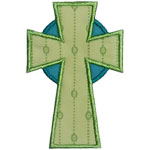 Celtic Cross Applique Design