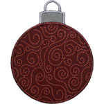 Christmas Ornament Applique Design