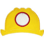 Coal Miner Helmet Applique Design