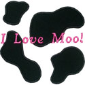 Cow Spots Applique Design