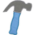 Hammer Applique Design