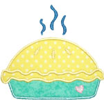 Hot Pie Applique Design