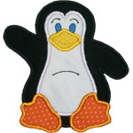 Penguin Applique Design