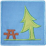 Picnic Sign Applique Design