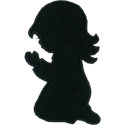 Praying Girl Applique Design