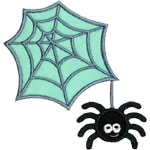 Spiderweb Applique Design