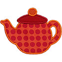 Teapot Applique Design
