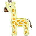 Giraffe Applique Design