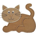 Kitty Cat Applique Design