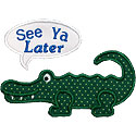 Later Alligator Applique Design