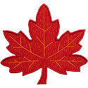 Maple Leaf Applique Design