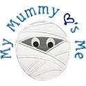 Mummy Loves Me Applique Design