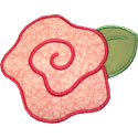 Rose Applique Design