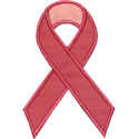 Awareness Ribbon Applique Design