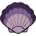 Clam Shell Applique Design