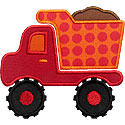 Dump Truck Applique Design