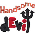 Handsome Devil Applique Design