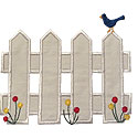 Picket Fence Applique Design