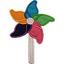 Pinwheel Applique Design