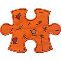 Puzzle Piece Applique Design