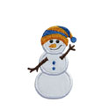 Snowman Family Extra Kid Applique Design