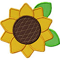 Sunflower Applique Design