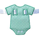 Baby Onsie Banner Piece Applique Design