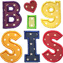 Big Sister Applique Design