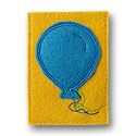 Birthday Balloon Gift Card Applique Design