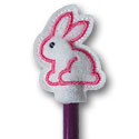 Bunny Pencil Topper Applique Design