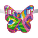 Butterfly Banner Piece Applique Design