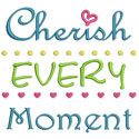 Cherish Moment Applique Design