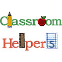 Classroom Helpers Applique Design