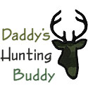 Daddys Hunting Buddy Applique Design