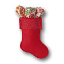 Felt Christmas Stocking Applique Design