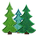 Forest Applique Design