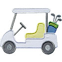 Golf Cart Applique Design