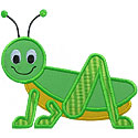 Grasshopper Applique Design